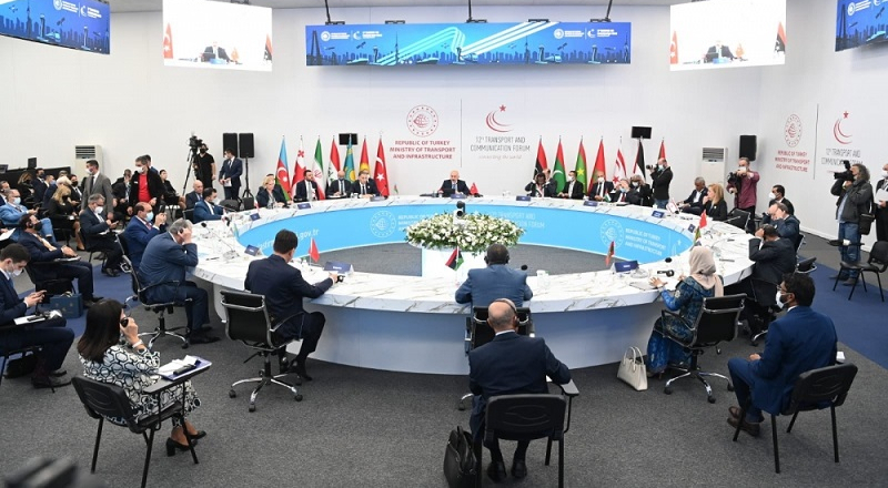 Azerbaijani delegation takes part in 12th Transport and Communications Council