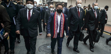 Peru's president announces resignation of PM