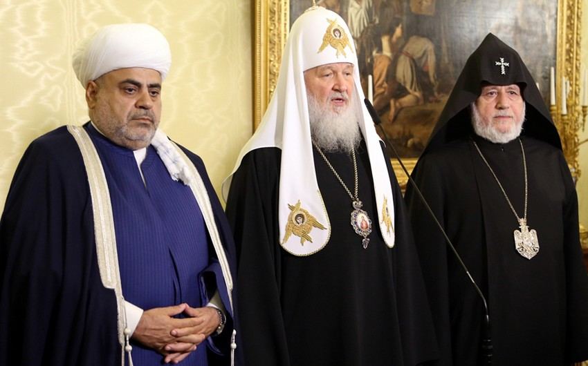 Azerbaijani, Russian and Armenian religious leaders to meet in Moscow