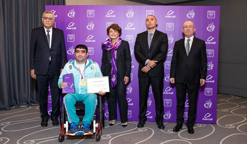 Azercell awards Tokyo Olympics 2020 winners (PHOTO)