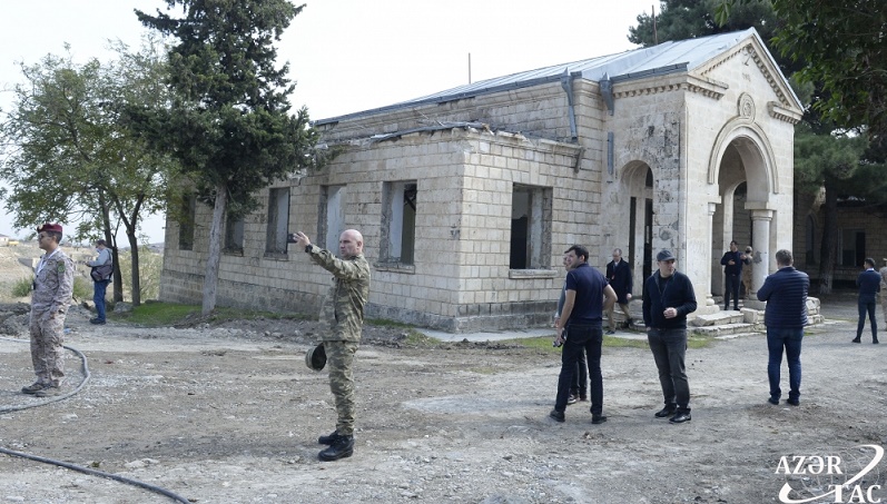Representatives of diplomatic corps visit churches in Talish village of Azerbaijan’s Tartar district (PHOTO)