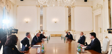 President Ilham Aliyev received Croatian Minister of Foreign and European Affairs