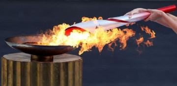 Olympic flame arrives in China for Beijing 2022 Winter Games