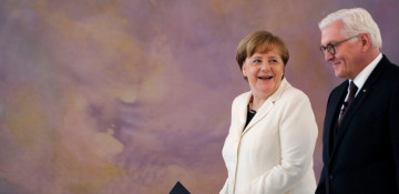 German president asks Merkel to perform chancellor's duties until Cabinet is formed