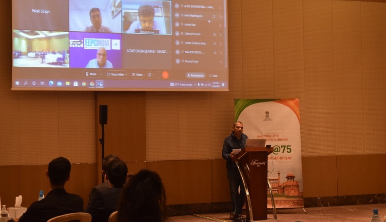 Indian Embassy in Baku organizes webinar on engineering products