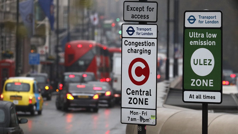 London launches Europe's biggest scheme to drive polluting vehicles off roads