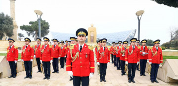 Orchestra of Azerbaijan Military Academy leaves for Turkey