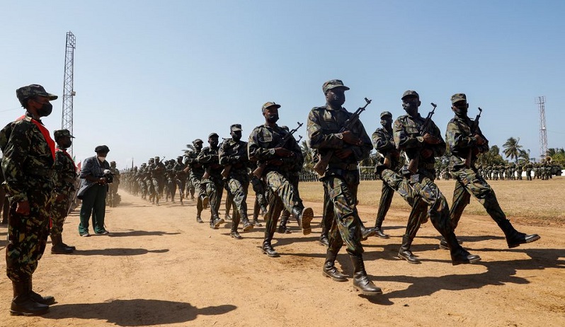 EU mission starts to train Mozambican troops for fighting terrorism