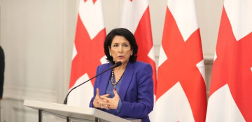 Georgian president pledges to never pardon Saakashvili