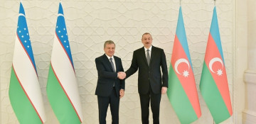 President Ilham Aliyev holds phone talks with Uzbek counterpart