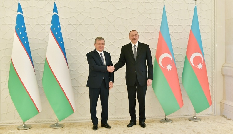 President Ilham Aliyev holds phone talks with Uzbek counterpart