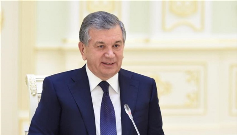 Shavkat Mirziyoyev takes office as Uzbekistan's president
