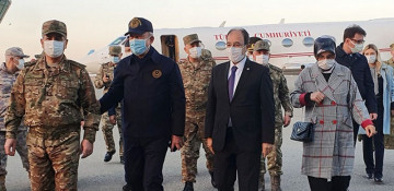 Turkish defense minister arrives in Azerbaijan 