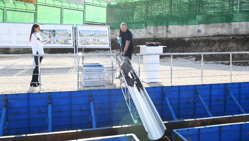 Groundbreaking ceremony held for Shusha District Central Hospital