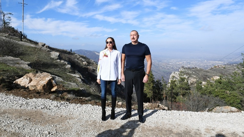 First Vice-President Mehriban Aliyeva makes Instagram post on visit to Shusha