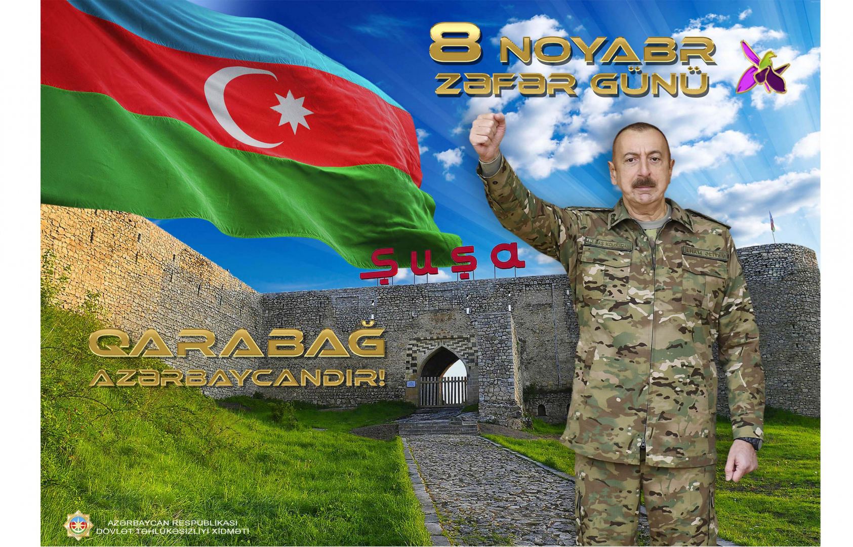 Azerbaijani State Security Service releases footage dedicated to Victory Day (VIDEO)