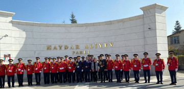 Orchestra of Military Academy returned to Baku