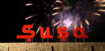 Musical fireworks light up sky of Shusha on Victory Day (VIDEO)