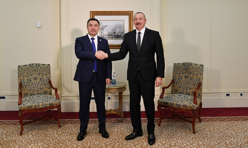 Azerbaijani president meets with Kyrgyz counterpart in Istanbul