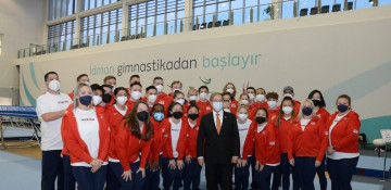 US ambassador to Azerbaijan visits National Gymnastics Arena in Baku