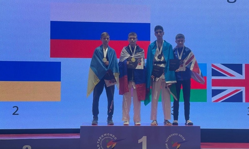 Young Azerbaijani taekwondo fighter grabs European bronze