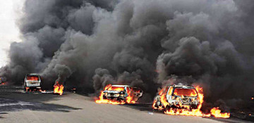 5 burned to death in petrol tanker crash in SW Nigeria