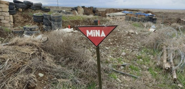 Resident of Azerbaijan's Goranboy injured in mine explosion