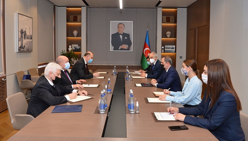 FM Jeyhun Bayramov meets Russian president’s special representative