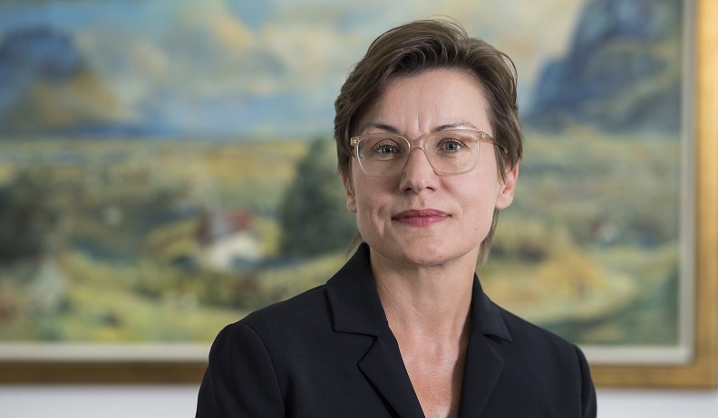 UN official Egger becomes 1st female president of Red Cross