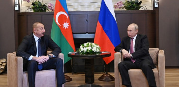 Azerbaijani president hails role of Russian peacekeepers in maintaining peace in Karabakh