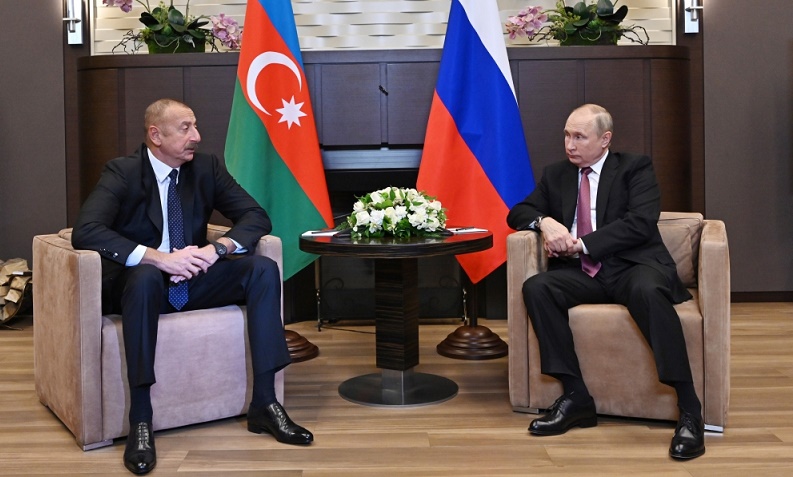 Azerbaijani president hails role of Russian peacekeepers in maintaining peace in Karabakh