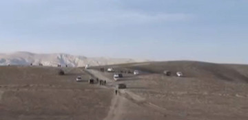 Footage from crash scene of Azerbaijan’s military helicopter (VIDEO)