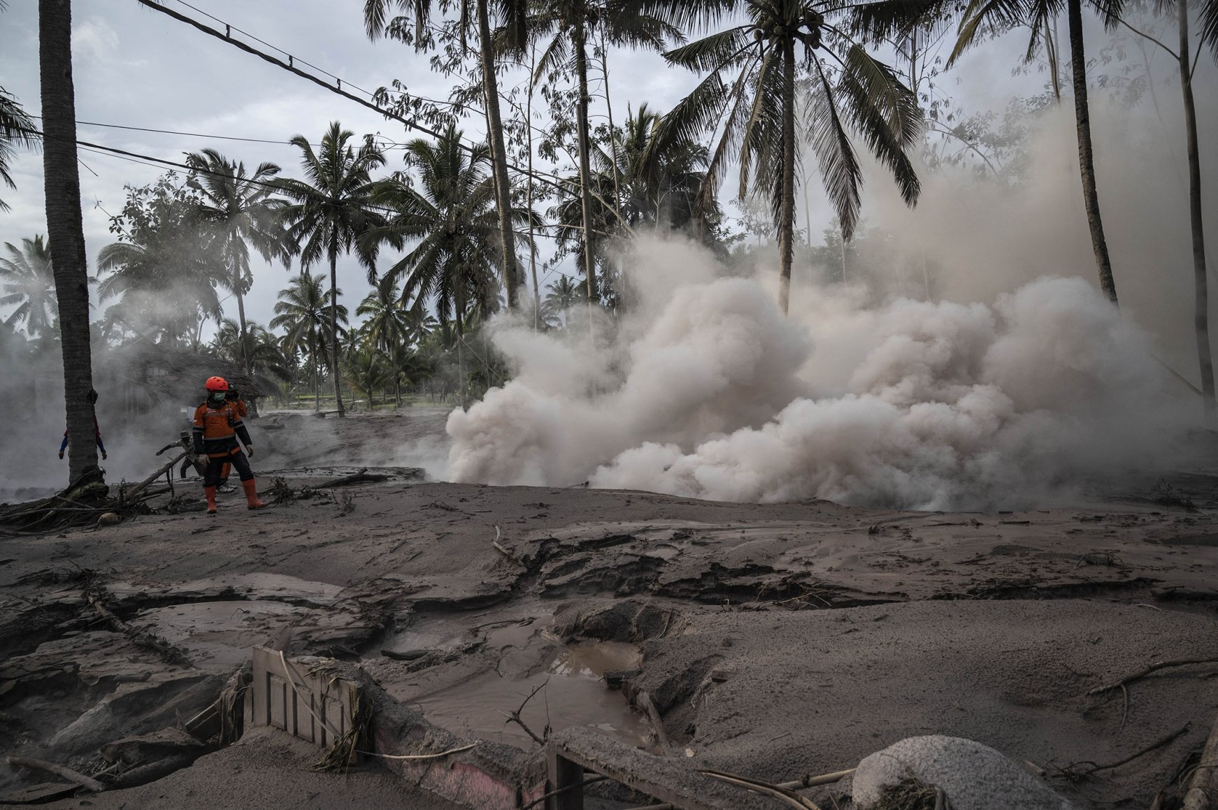 In Photos: Severe and deadly eruption of Semeru volcano in Indonesia
