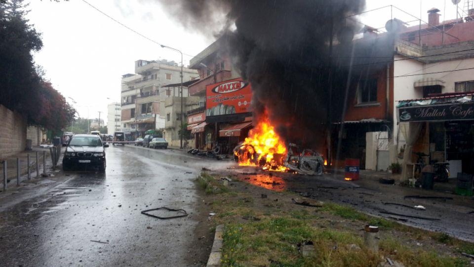 Explosion rocks south Lebanon Palestinian camp