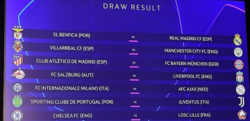 PSG paired with Real Madrid in UEFA Champions League Round 16 draw