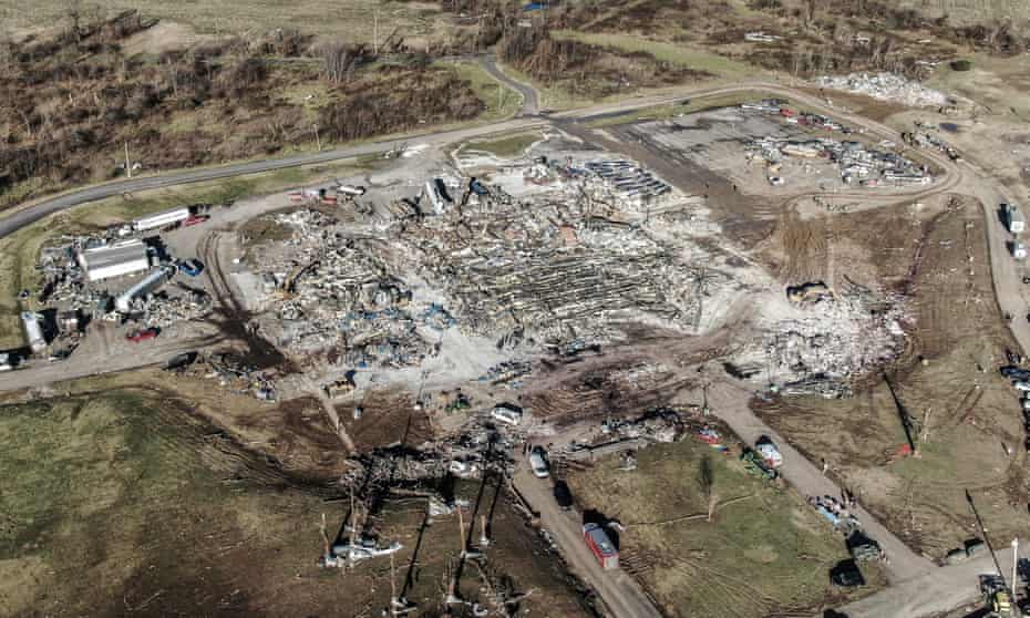 74 confirmed dead in US state of Kentucky after deadly tornadoes