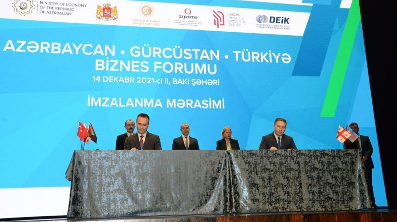 Azerbaijan, Turkey and Georgia sign several documents