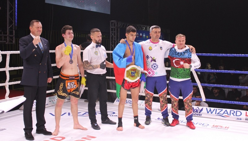 Azerbaijani kickboxers claim 11 golds in Kyiv tournament