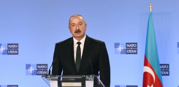 Agreement reached on construction of railway and highway from Azerbaijan via Armenia to Nakhchivan - President Aliyev