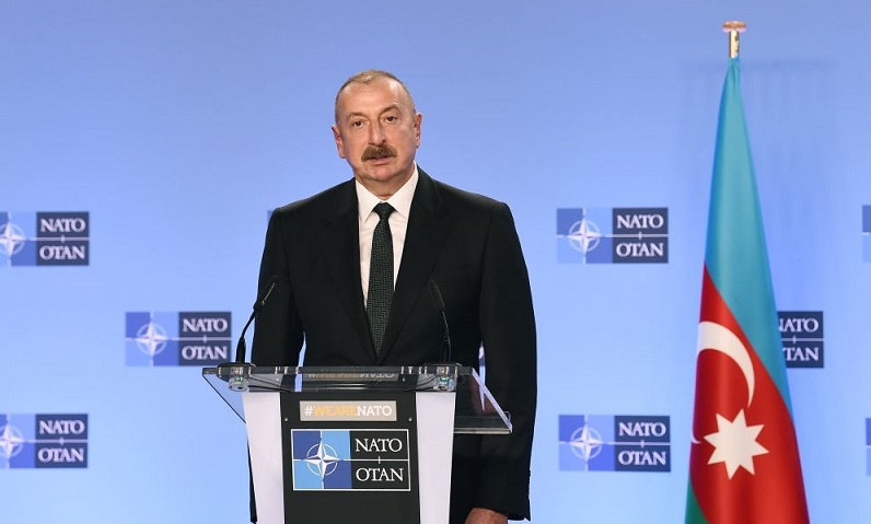 Agreement reached on construction of railway and highway from Azerbaijan via Armenia to Nakhchivan - President Aliyev