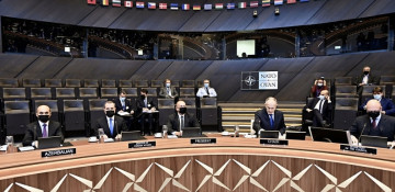 President Ilham Aliyev attended meeting of North Atlantic Council in Brussels
