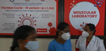 Rapid increase in Omicron COVID cases 