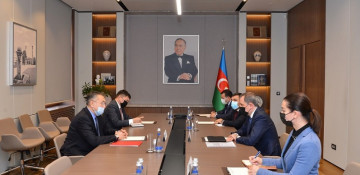 Azerbaijani FM met with Deputy Chairman of Kyrgyz Security Council