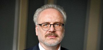 Latvian president congratulates Azerbaijani leader