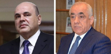 Azerbaijani, Russian PMs discuss economic and trade co-op
