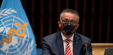 Omicron and Delta driving tsunami of cases, WHO chief warns