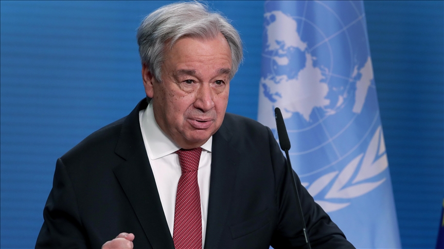 UN chief welcomes P5 statement on nuclear war prevention