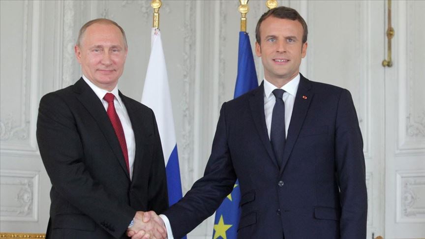 Macron says he plans to hold talks with Putin in near future