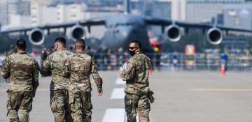 US forces in S. Korea raise Covid-19 alert amid record infections