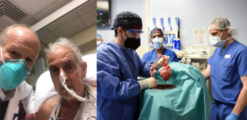 Surgeons perform first successful transplant of pig heart to human patient